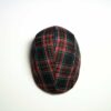 BOINA GORRA DUCKBILL CUADROS TARTÁN ROJO