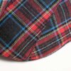 BOINA GORRA DUCKBILL CUADROS TARTÁN ROJO