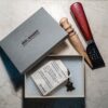 CAJA CARTERA TARJETERO CUERO PIEL BUFALO - AXEL ROGERS