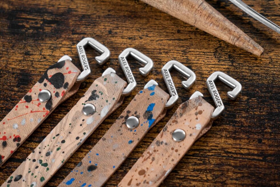 PULSERA CUERO PAINT NEO - AXEL ROGERS